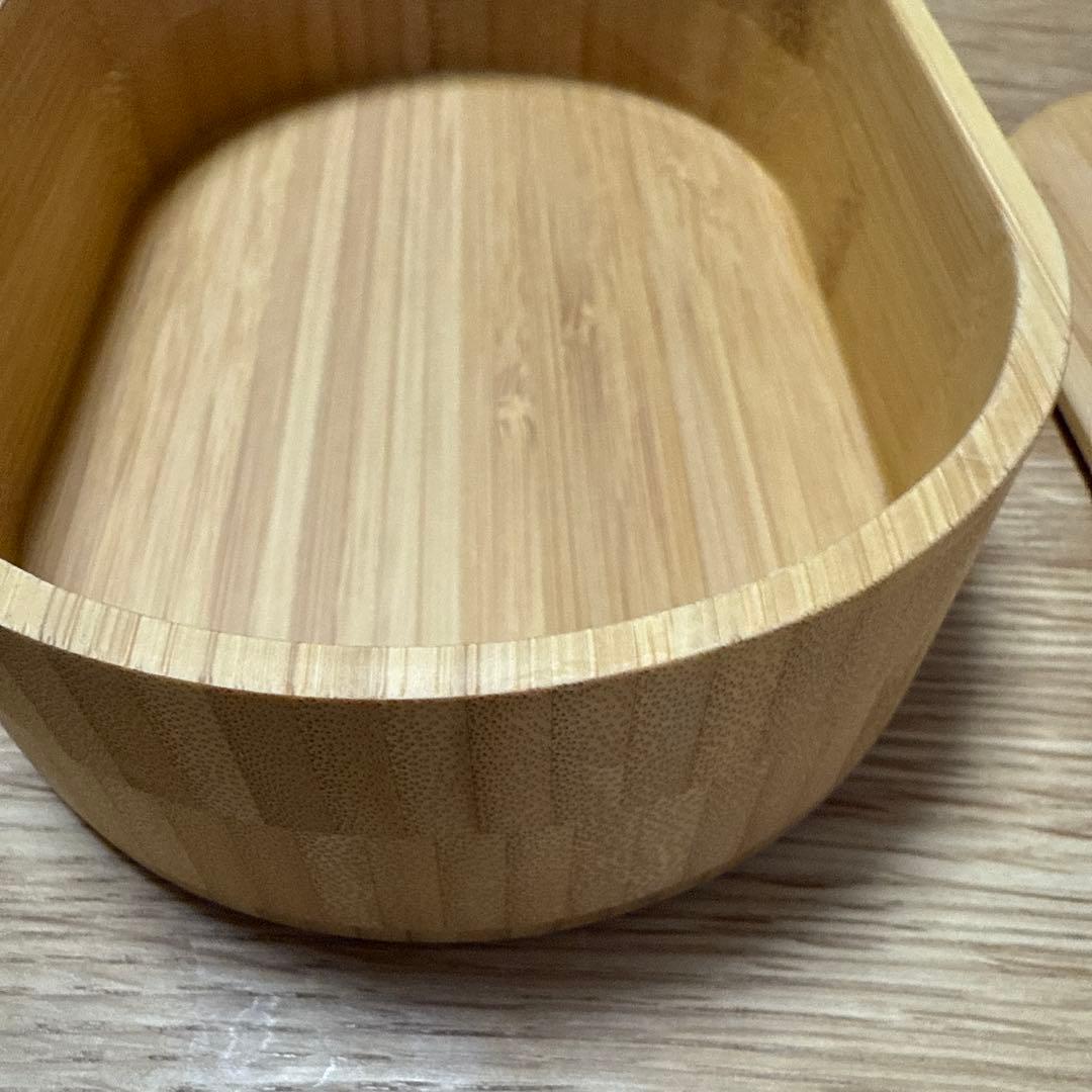 おまとめ2点 楕円2段と角形1段　弁当箱　未使用　曲げわっぱ