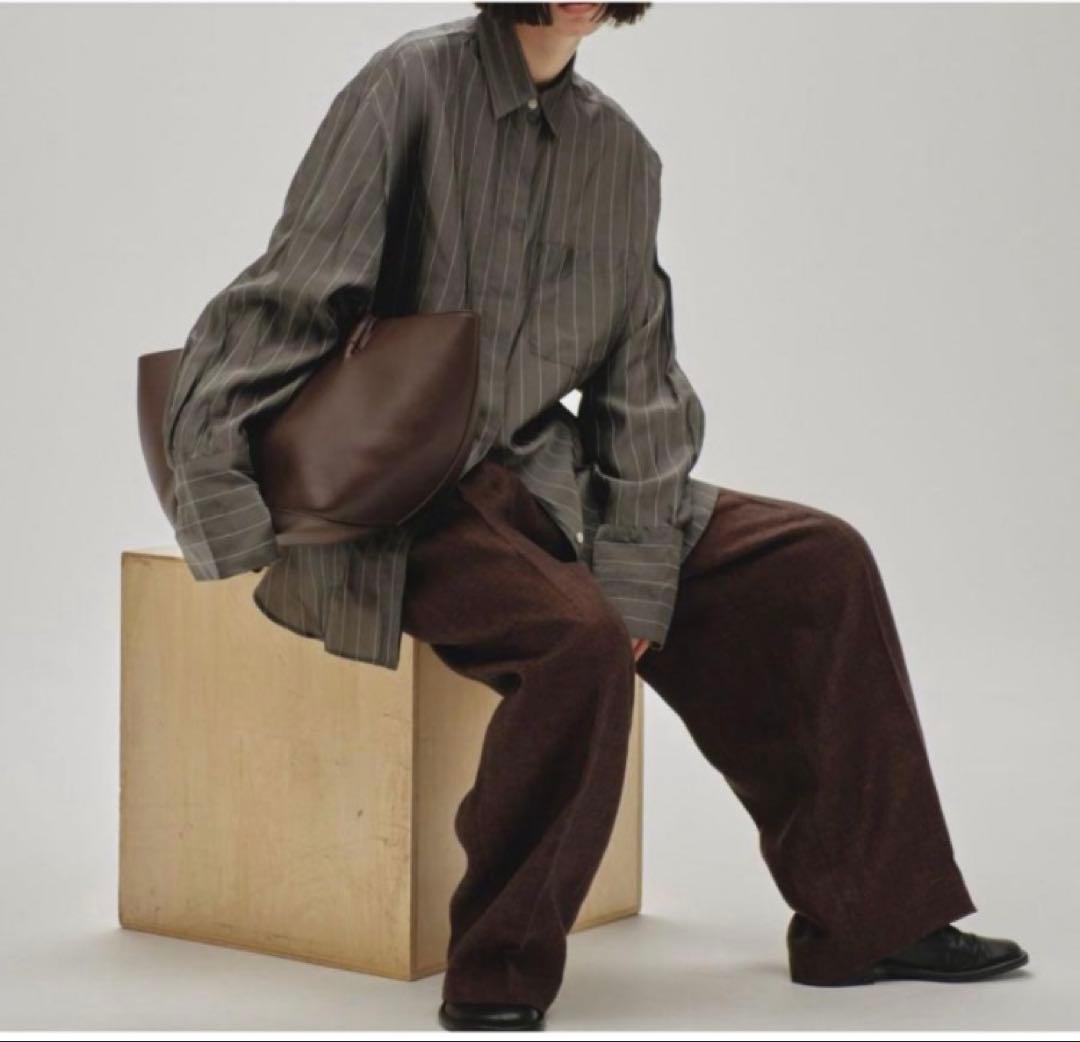 TODAYFUL Stripe Silky Shirts 未使用