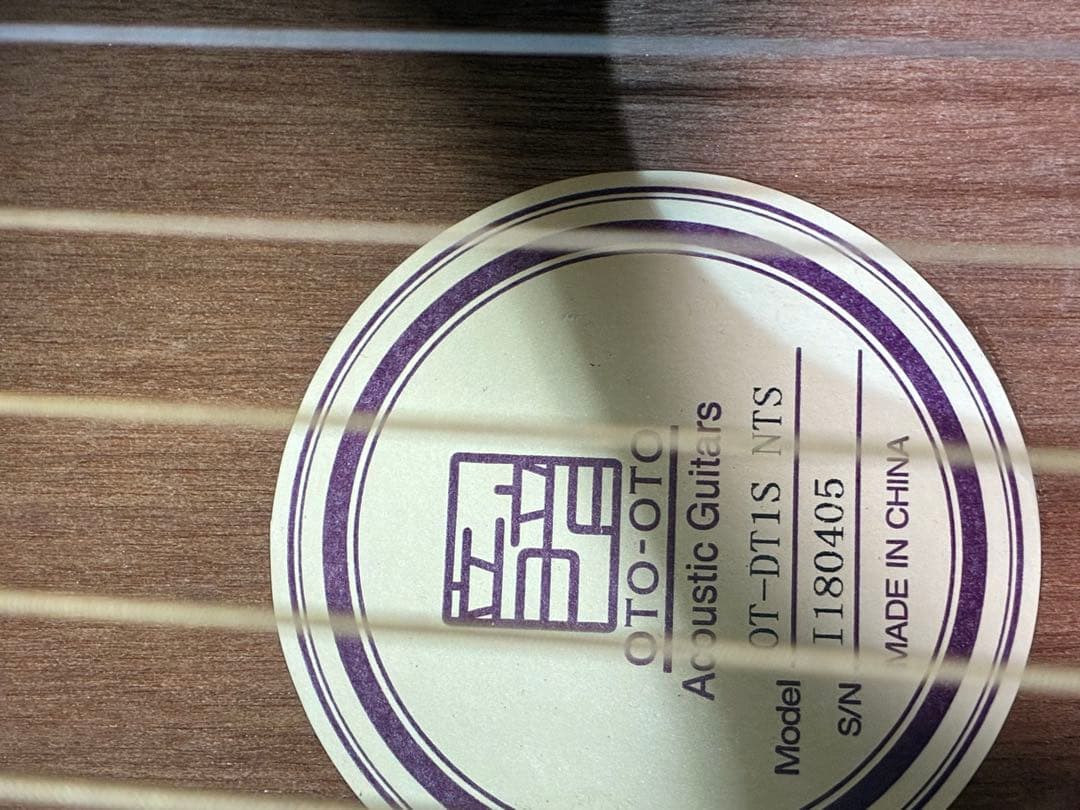 音音 アコースティックミニギター OT-DT1S