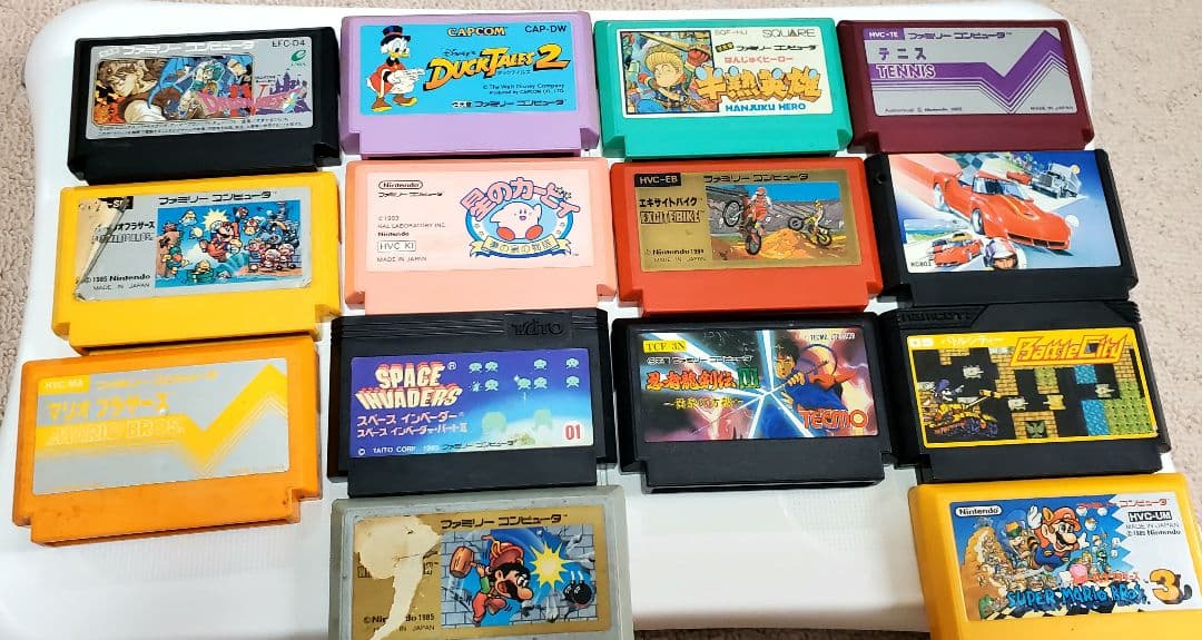 ファミコン　ソフト　14点セット　バトルシティ他