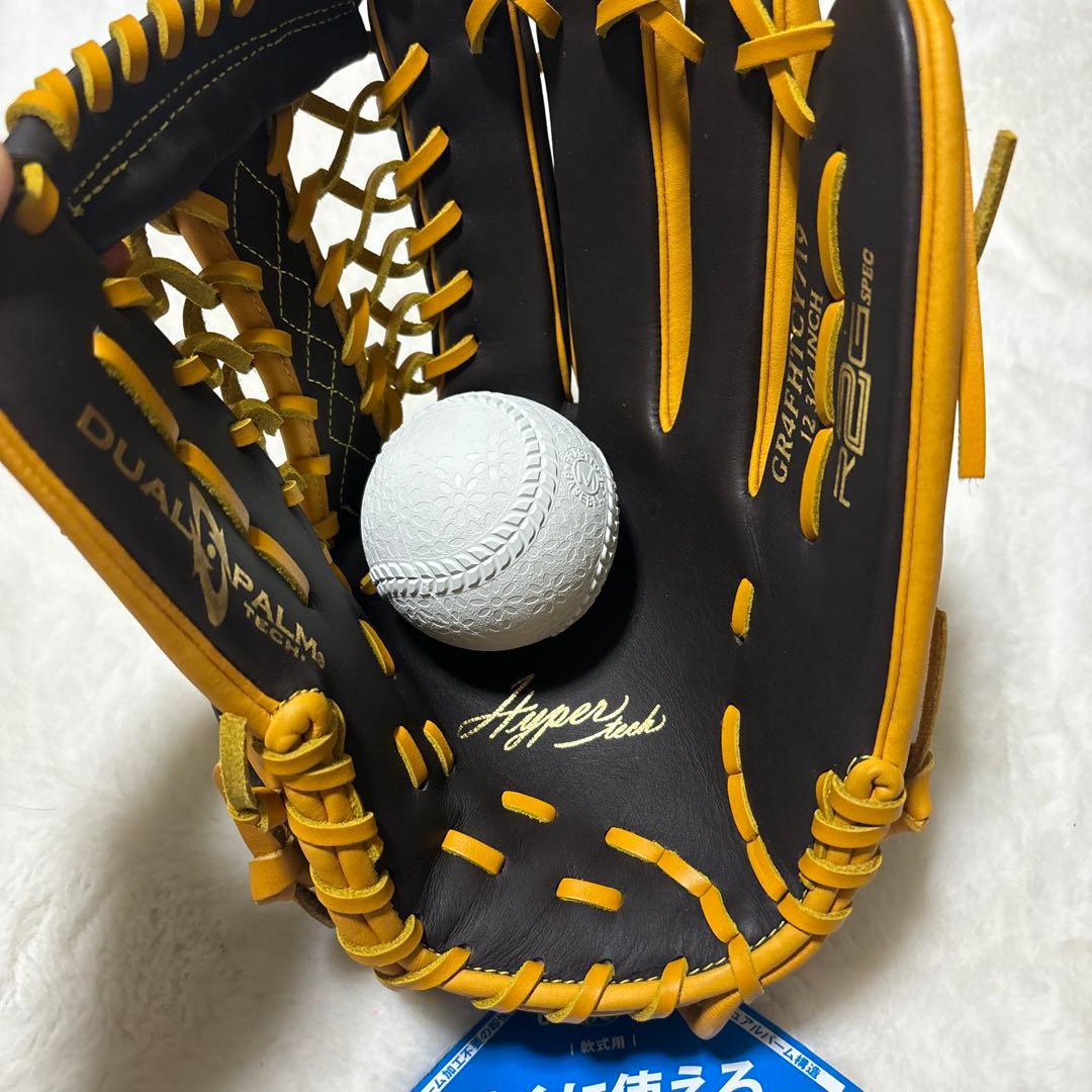 即使用可能！ローリングス　一般軟式　外野手用　グローブ　新品未使用