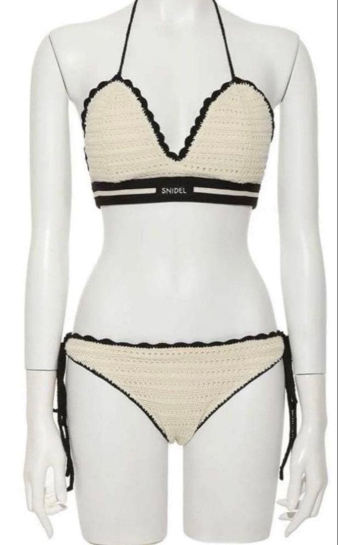 完売品‼️SNIDEL スカラップエッジビキニ セパレート水着