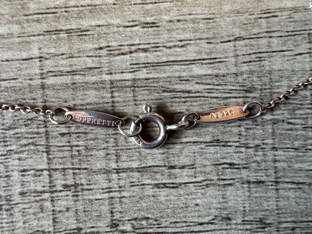 Tiffany & Co. ダイヤモンド付きシルバーネックレス　バイザヤード