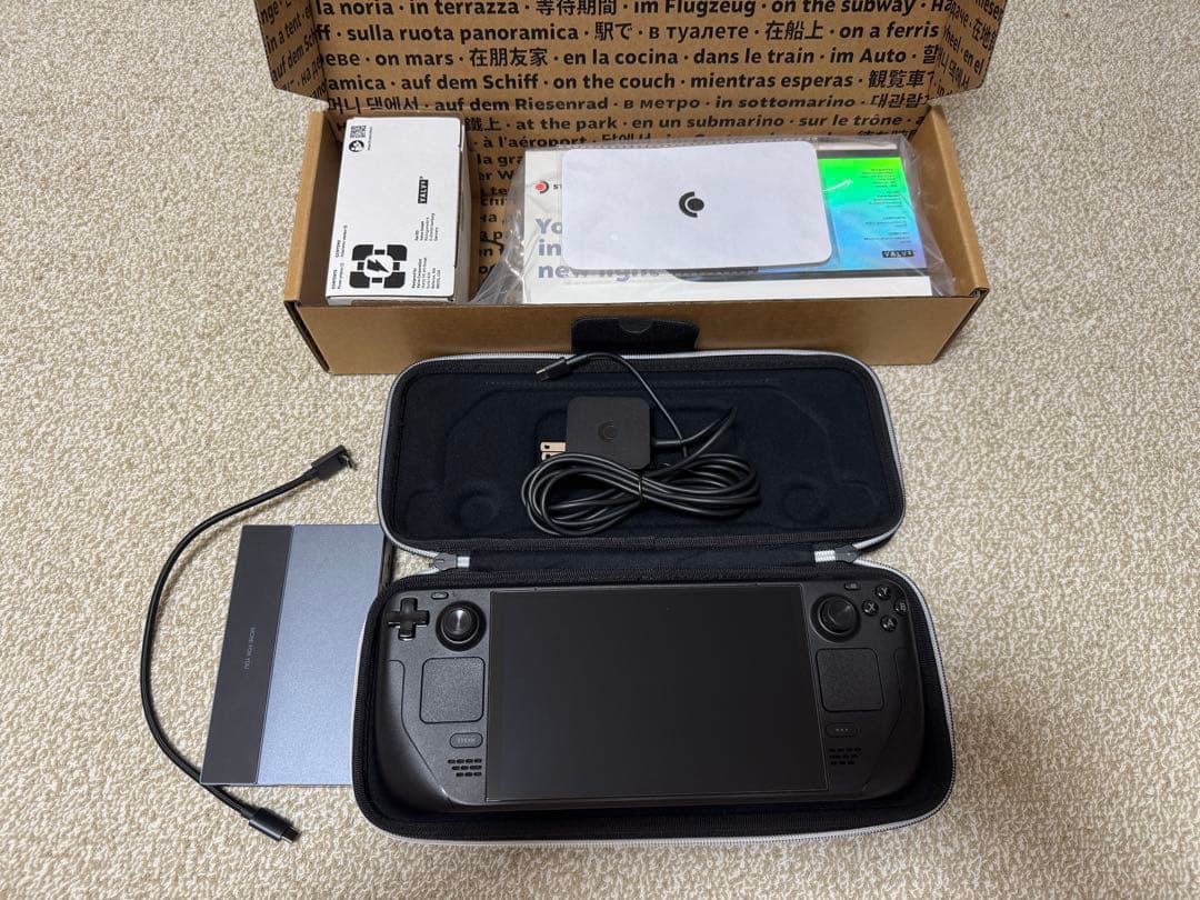 Steam Deck oled 1TB＆UGREEN 9-IN-1ハブ