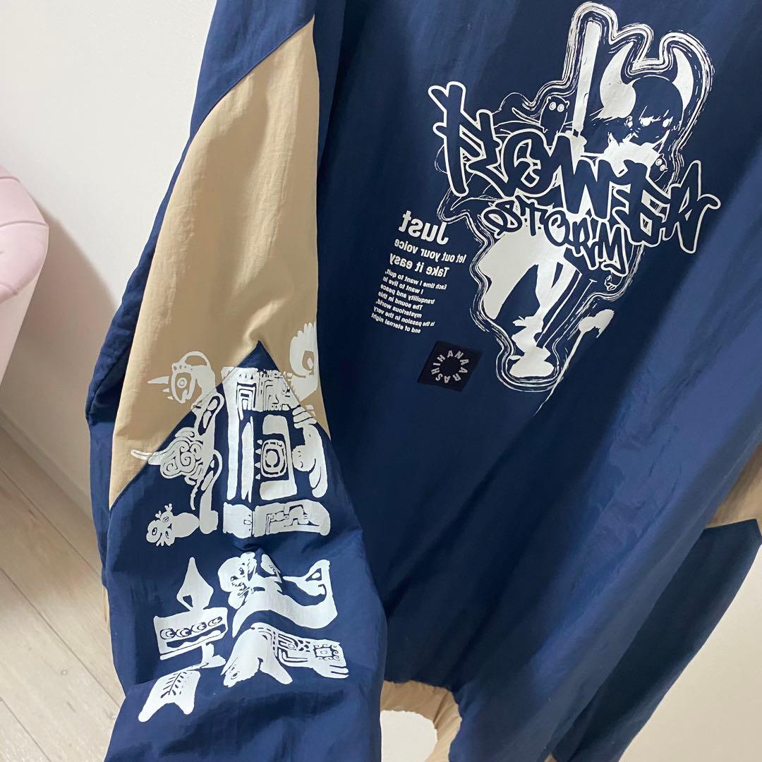 Eve 花嵐 2023 ライブ ジップアップジャケット ネイビー