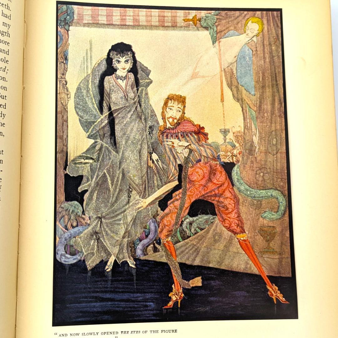 奇妙奇天烈 ハリー クラーク挿画本★ポオ怪奇小説集 カラー図版総揃1933年初版