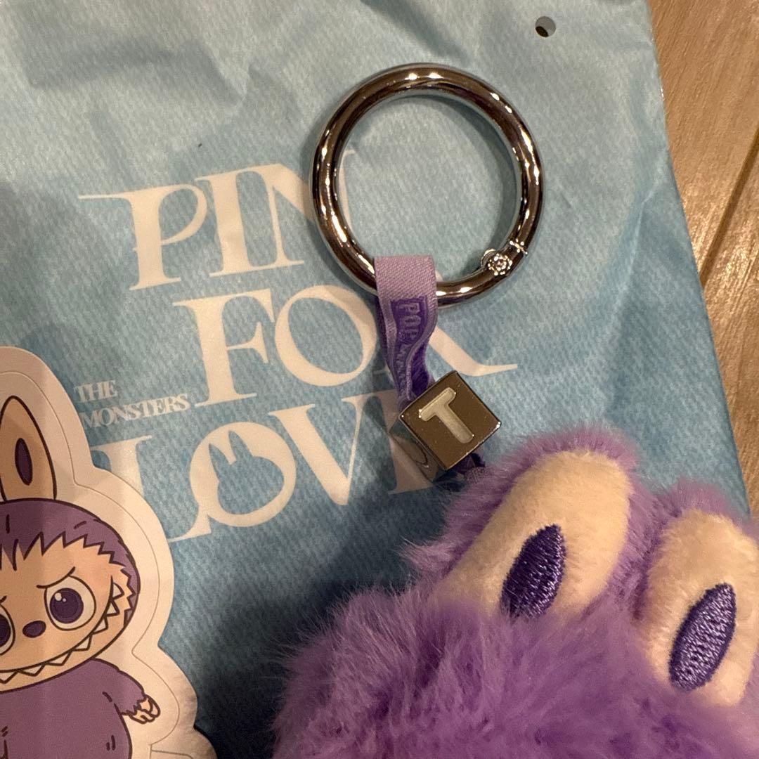 T ラブブ LABUBU PIN FOR LOVE &アルファベットチャーム