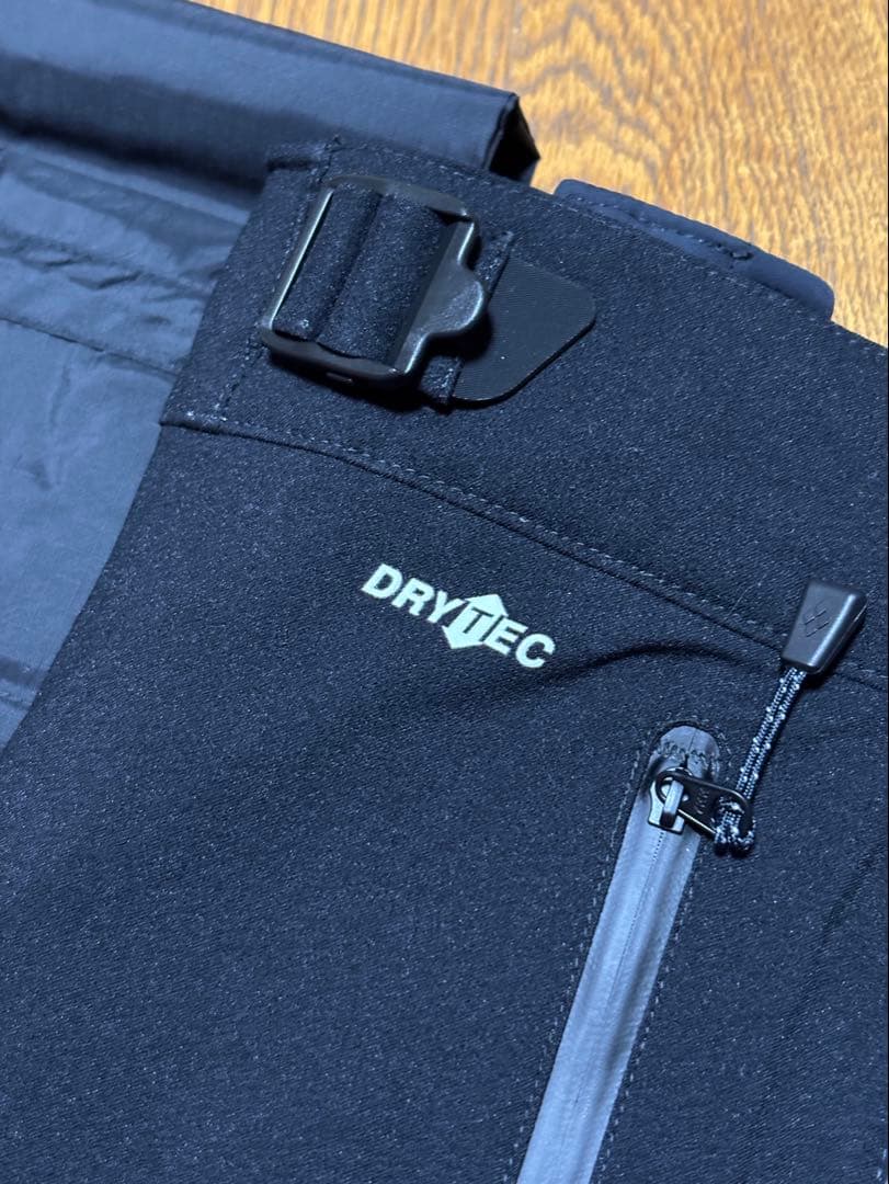 【新品】モンベル ドライテックインシュレーテッドパンツ ブラック サイズL-S