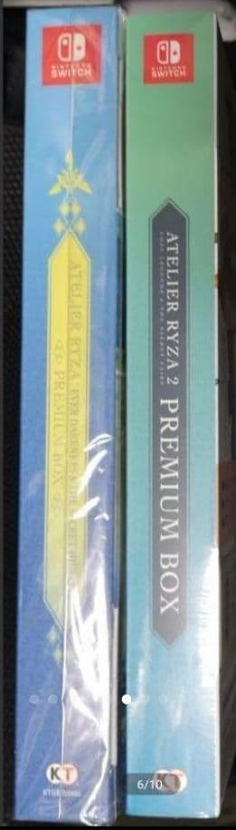 【Switch】美品ライザのアトリエ ＋ライザのアトリエ2プレミアム限定版セット