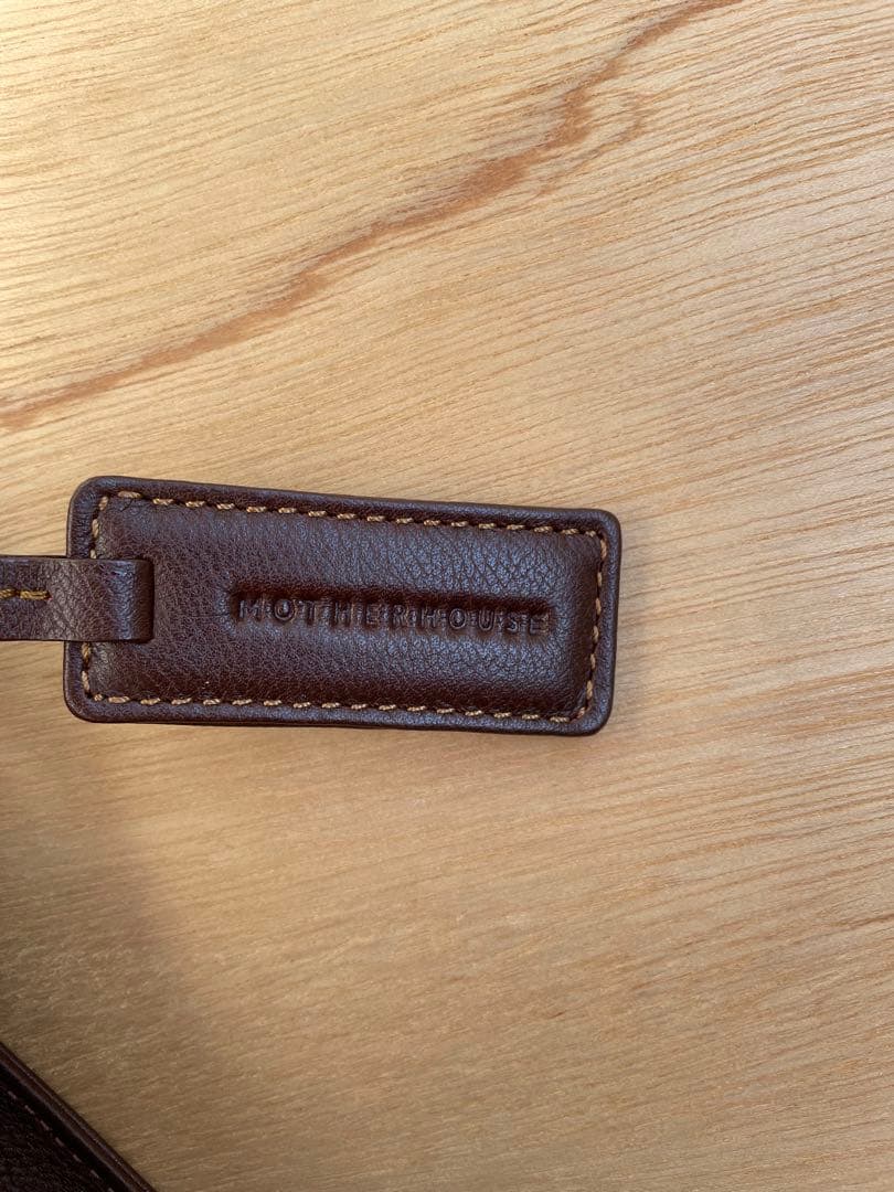 MOTHERHOUSE レザー ショルダーバッグ