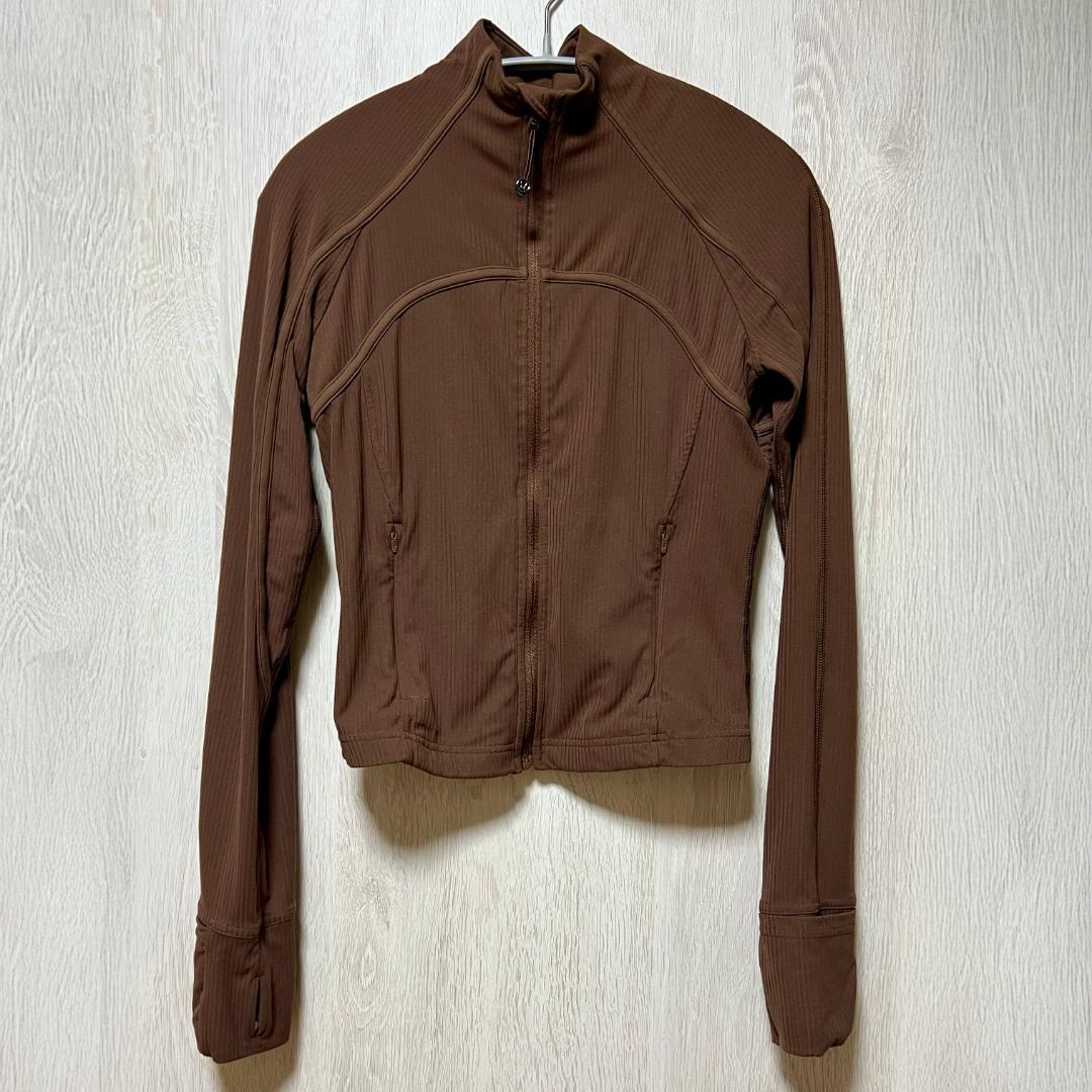 ルルレモン クロップ Define ジャケット リブNulu