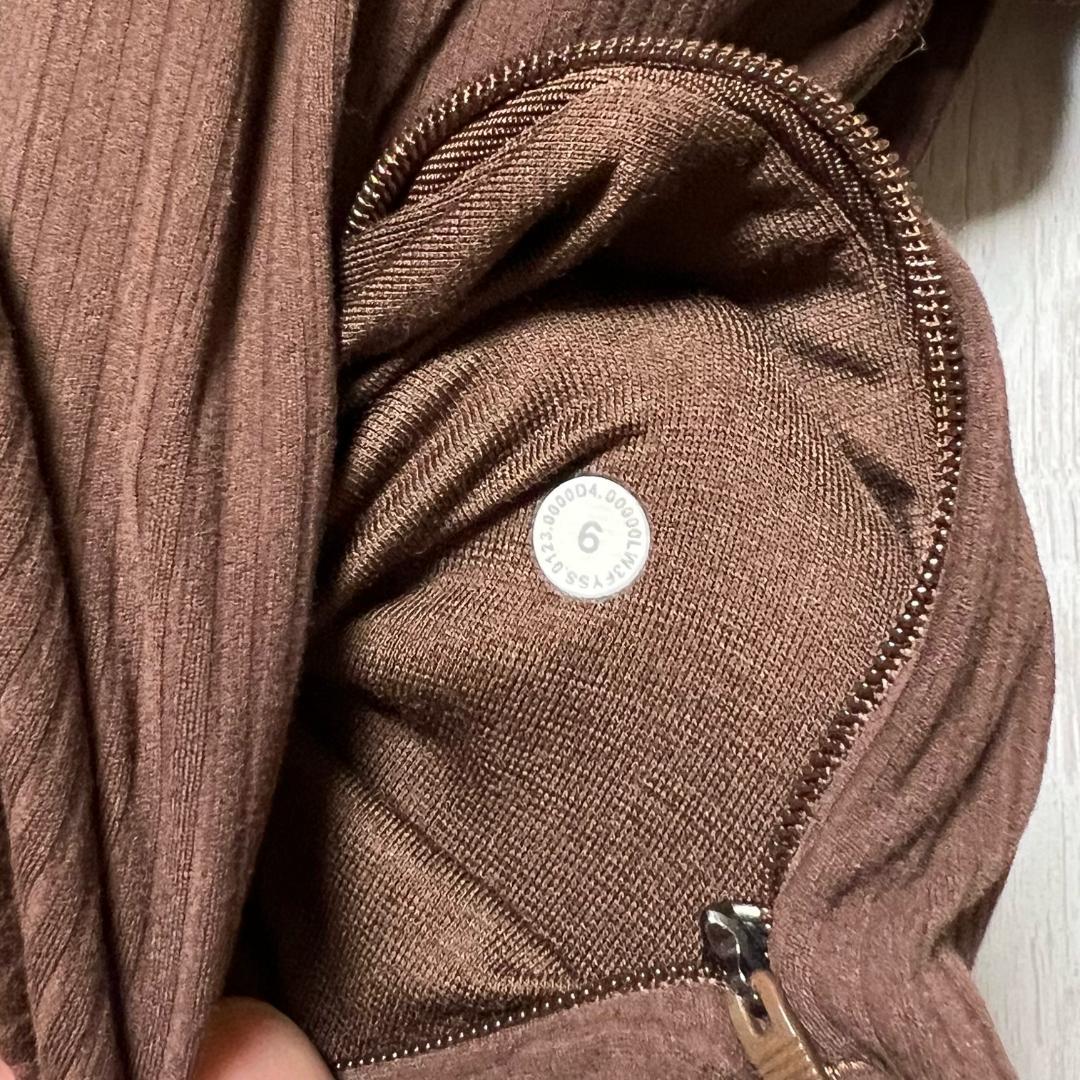 ルルレモン クロップ Define ジャケット リブNulu