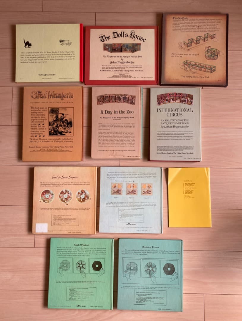 アンティックポップアップ絵本 傑作選 アーネスト・ニスター 他