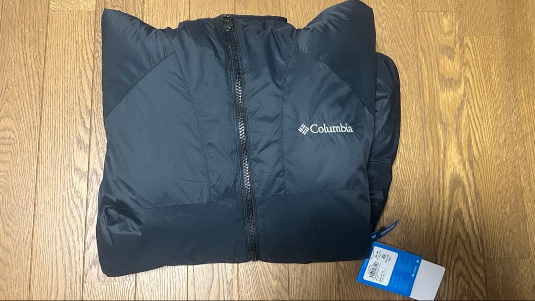 新品未使用！Columbia ブラック ダウンジャケット　M