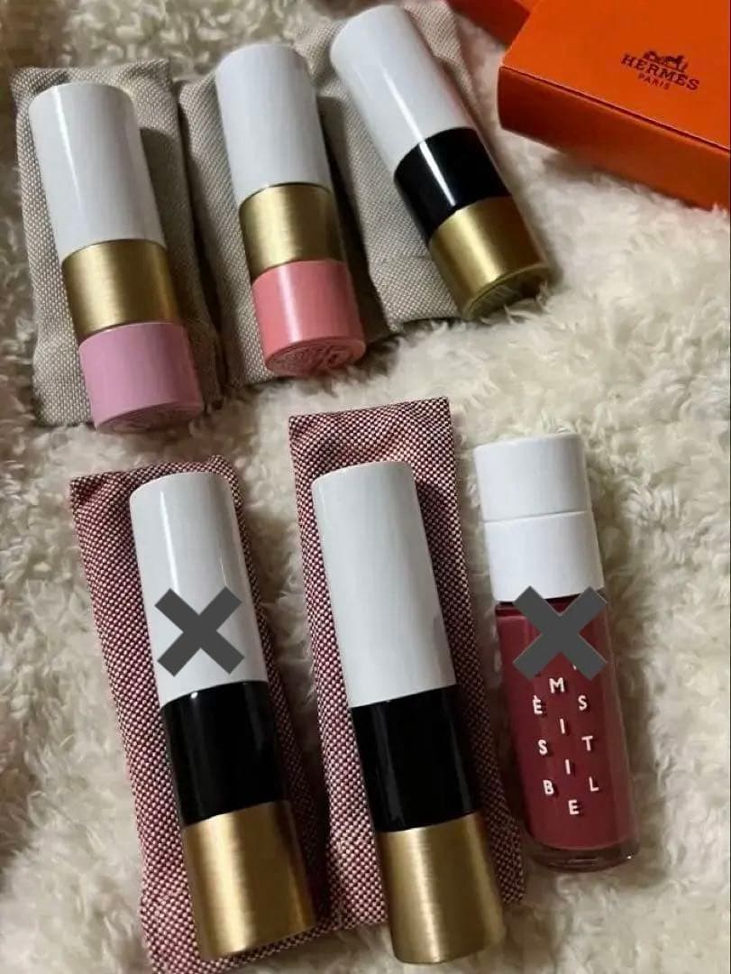 新品未使用⭐︎エルメス　口紅　リップ　リップバーム　リップオイル　ルージュエルメス