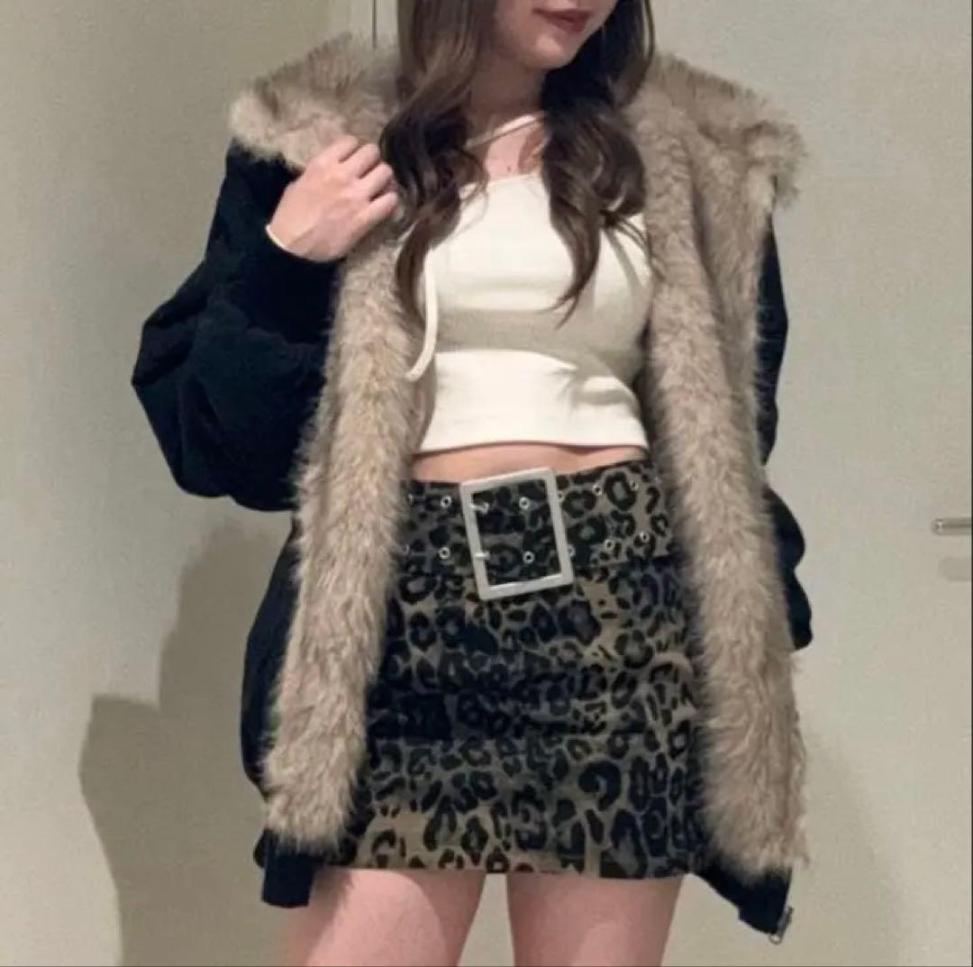 EVRISリバーシブルオーバーサイズフードブルゾン値下げ不可