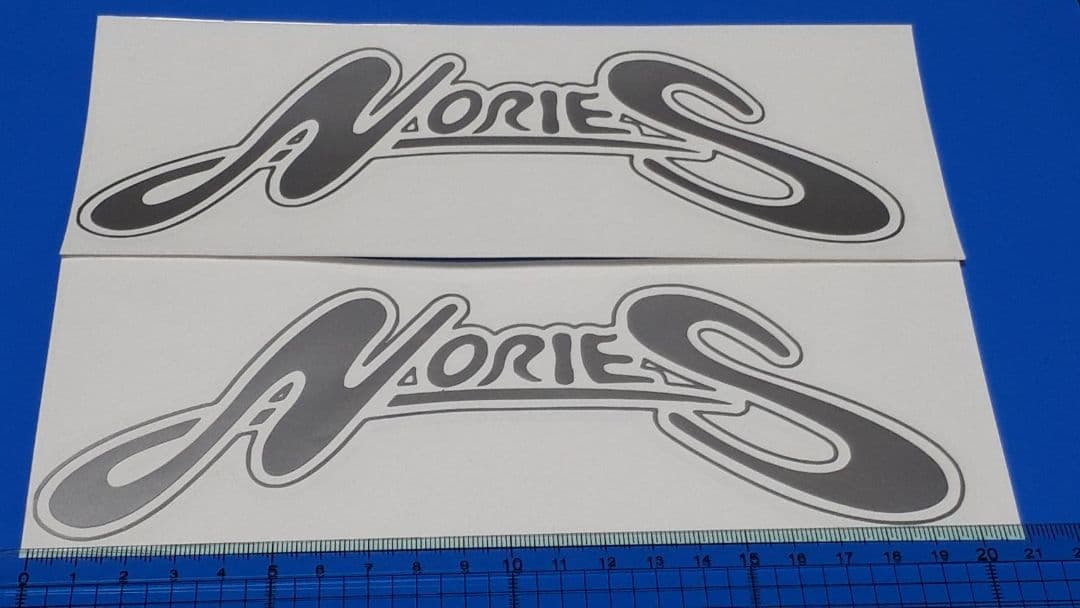 カッティングステッカー　オーダー見本
