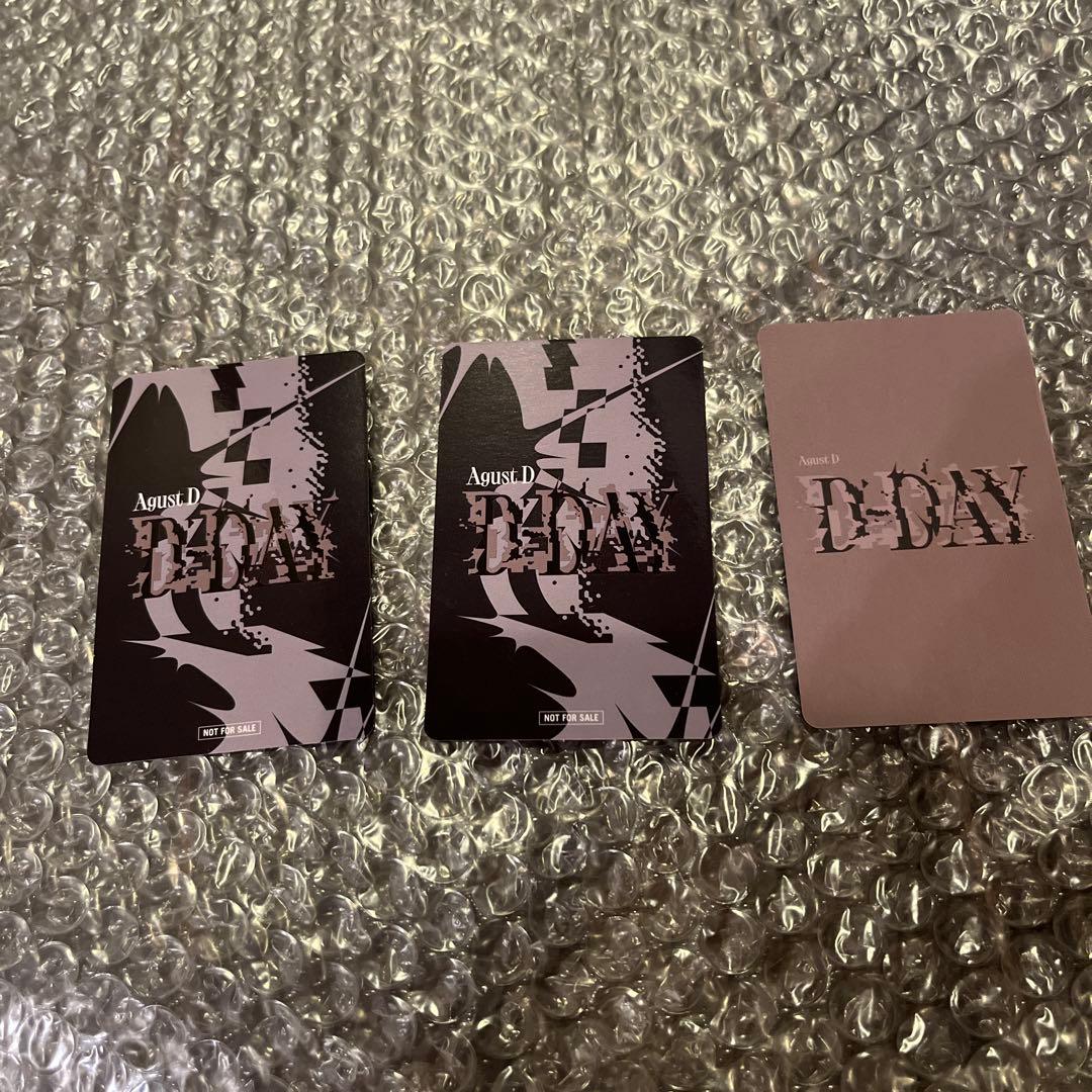 BTS SUGA AgustD ユンギ D-DAY トレカ JPFC 特典