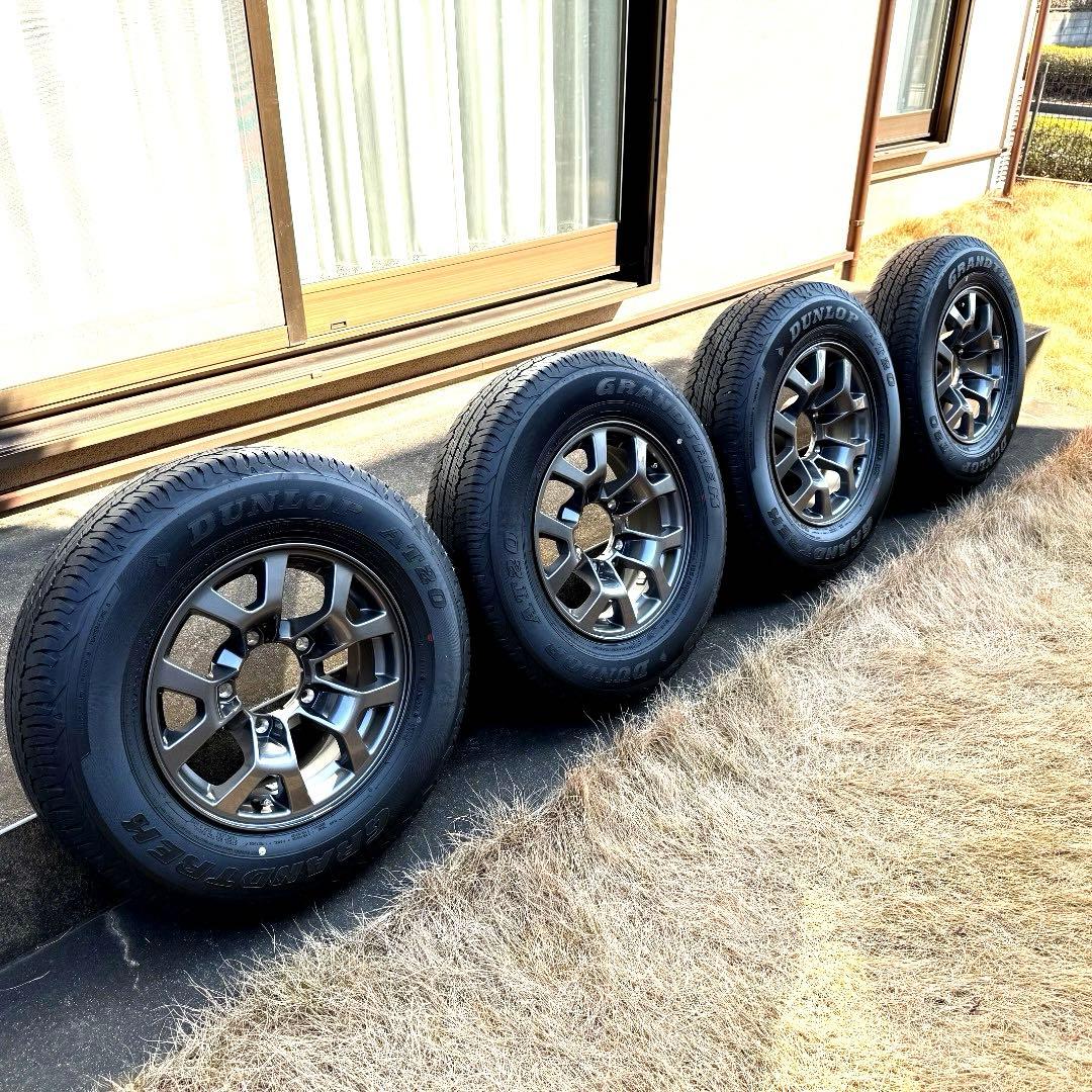 （送料込み）ジムニーシエラ JB74 新車外し ホイール＆タイヤ 2025年製