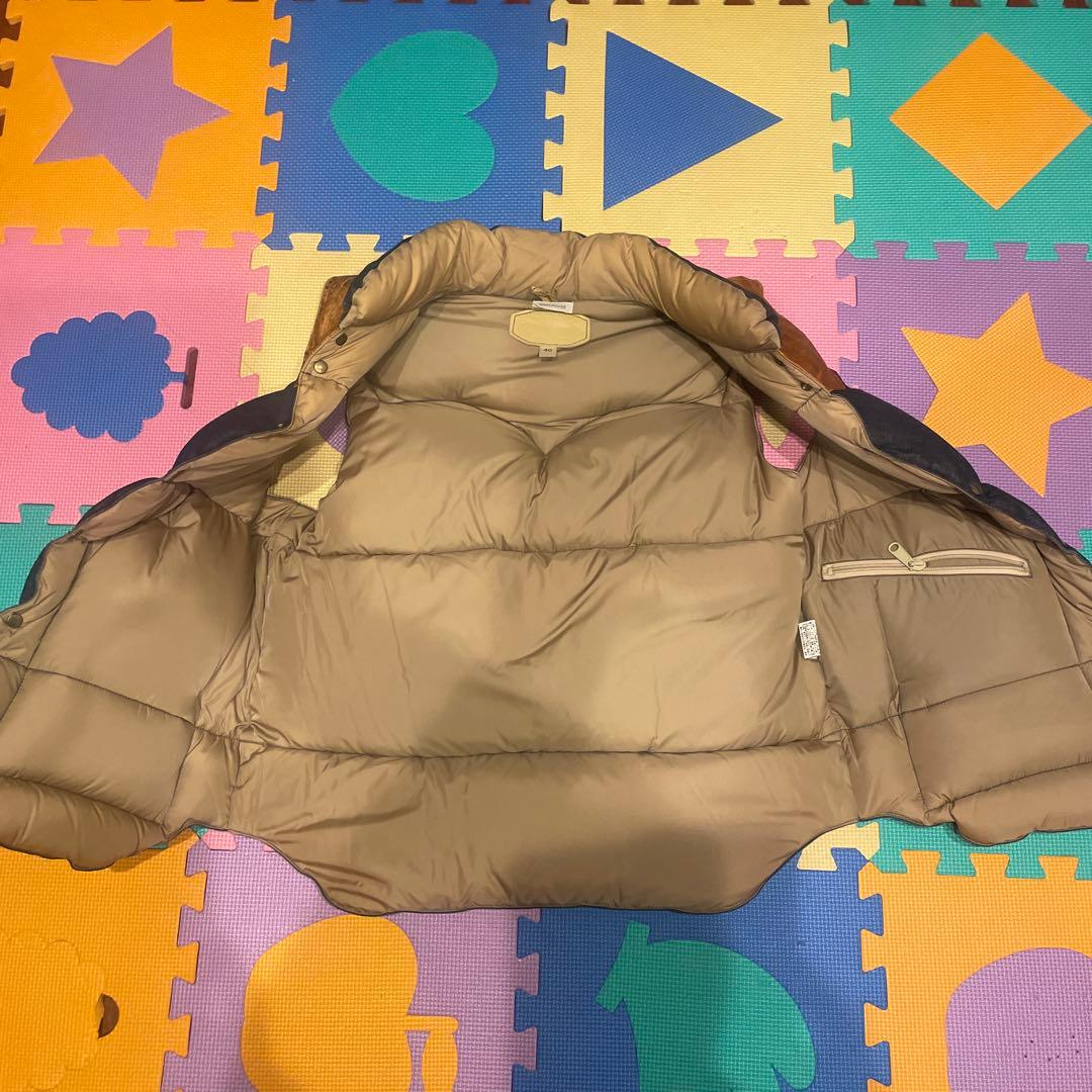 ロッキーマウンテン　ダウンベストデニム