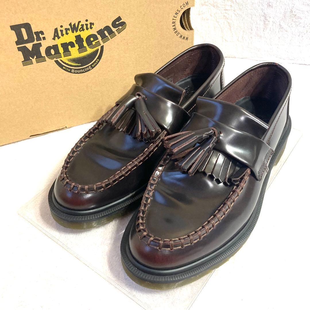 ✨極美品✨　ドクターマーチン　ローファー　エイドリアン　チェリーレッド　25