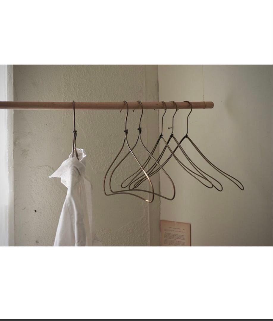 未草•作家物•真鍮ハンガー•ハンドメイド•11本セットアンティーク•シャビー