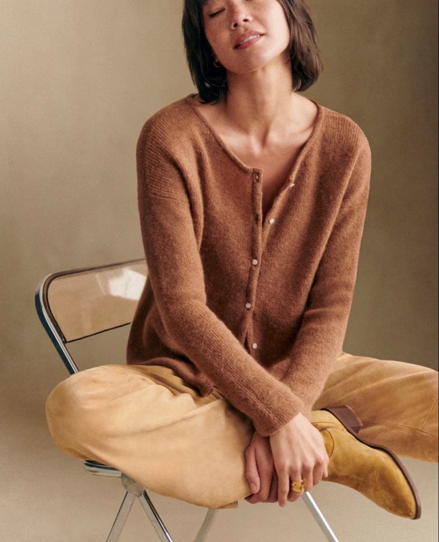 Sezane GASPARD カーディガン モヘアニット XXS