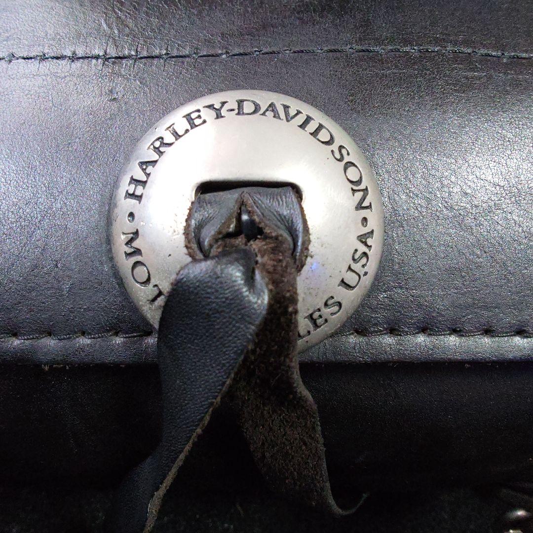 最終価格 Harley ハーレーダビッドソン 当時物本革純正ツールバッグ