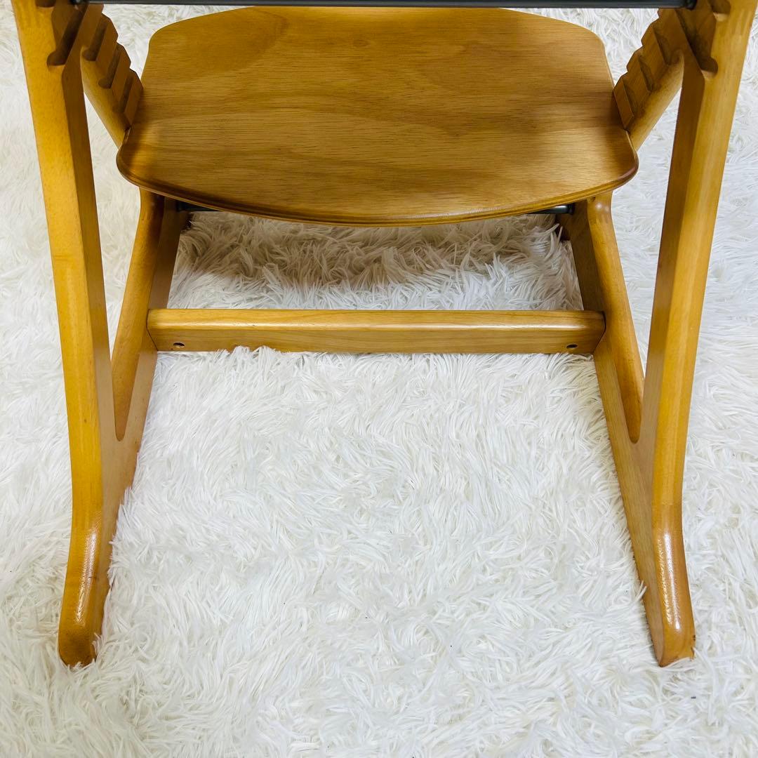 【美品】大和屋 すくすくチェアプラス テーブル付き ハイチェア