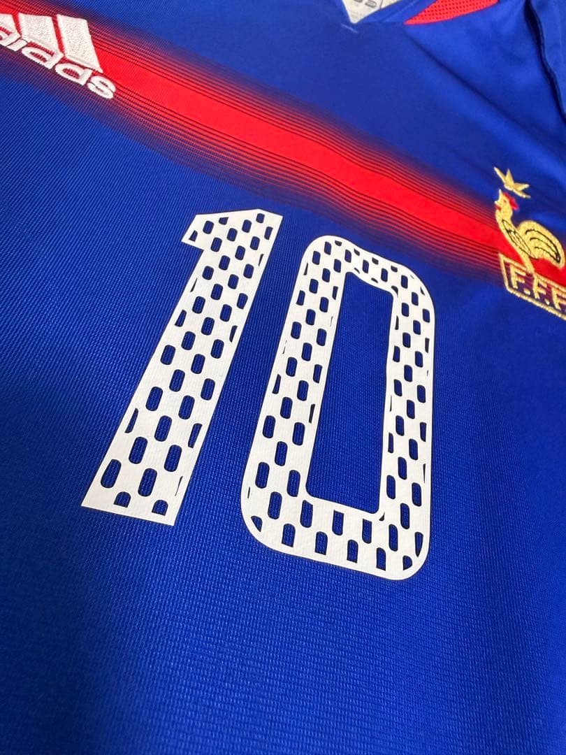 【貴重/正規品】美品　ジダン　フランス代表　ユニフォーム 即発送