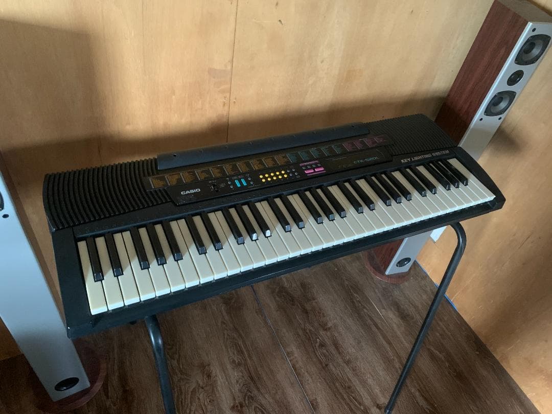 専用【送料無料】CASIO CTK-520L 電子ピアノ スタンド付