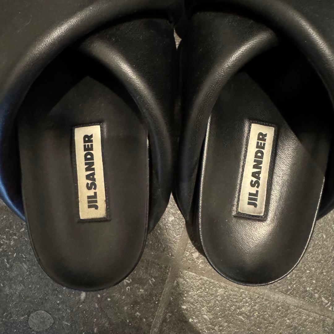 JIL SANDER クロスストラップサンダル 38