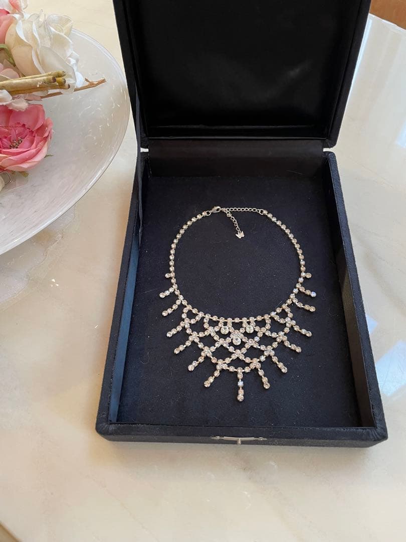 Swarovski‼️クリスタルドレスネックレス❣️オーストリア購入❣️エレガント‼️
