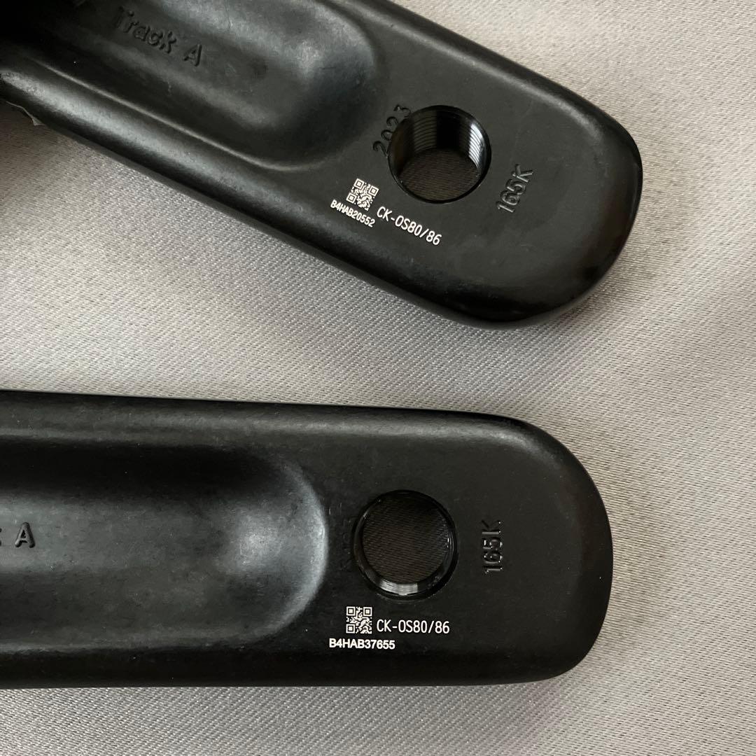 VISION CK TRACK 49T クランクセット 165mm ブラック