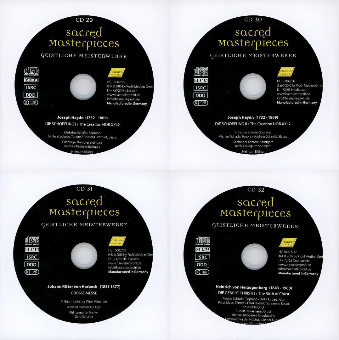 宗教音楽傑作集 50枚組（ドイツ・ヘンスラー・レーベル）