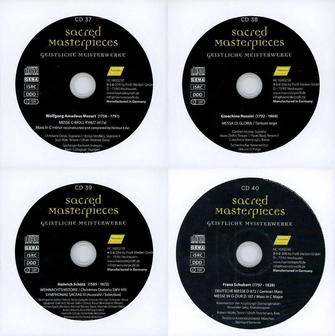 宗教音楽傑作集 50枚組（ドイツ・ヘンスラー・レーベル）