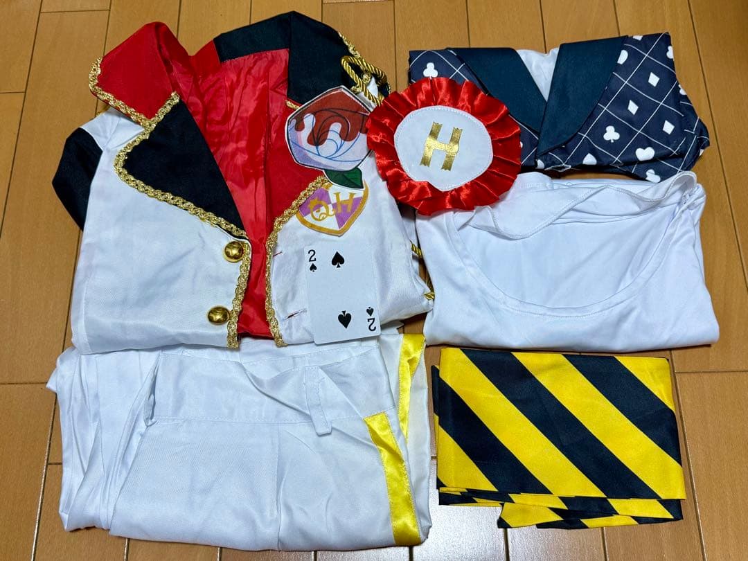 ※叶※ ハーツラビュル　(黒ベスト) コスプレ衣装