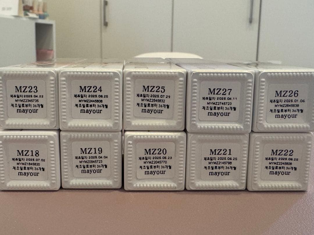 【ぽり】mayour マグネット10本セット　韓国ジェル