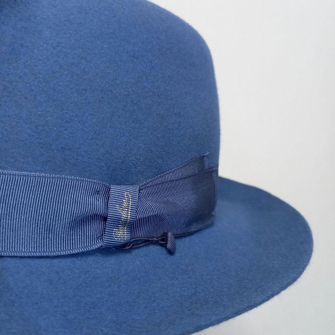専用です！ 伊製 ボルサリーノ ラビットファー フェルトハット 59cm