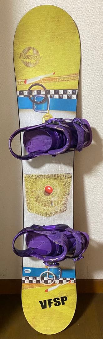 moss スノーボード ビンディング付き