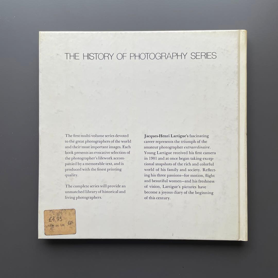 洋書 Jacques-Henri Lartigue Aperturn History