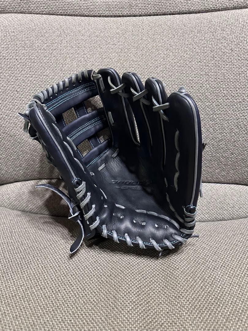 値下げ不可【中古】SSK一般軟式内野 761型 矢野田中型 オーダー(訳有)