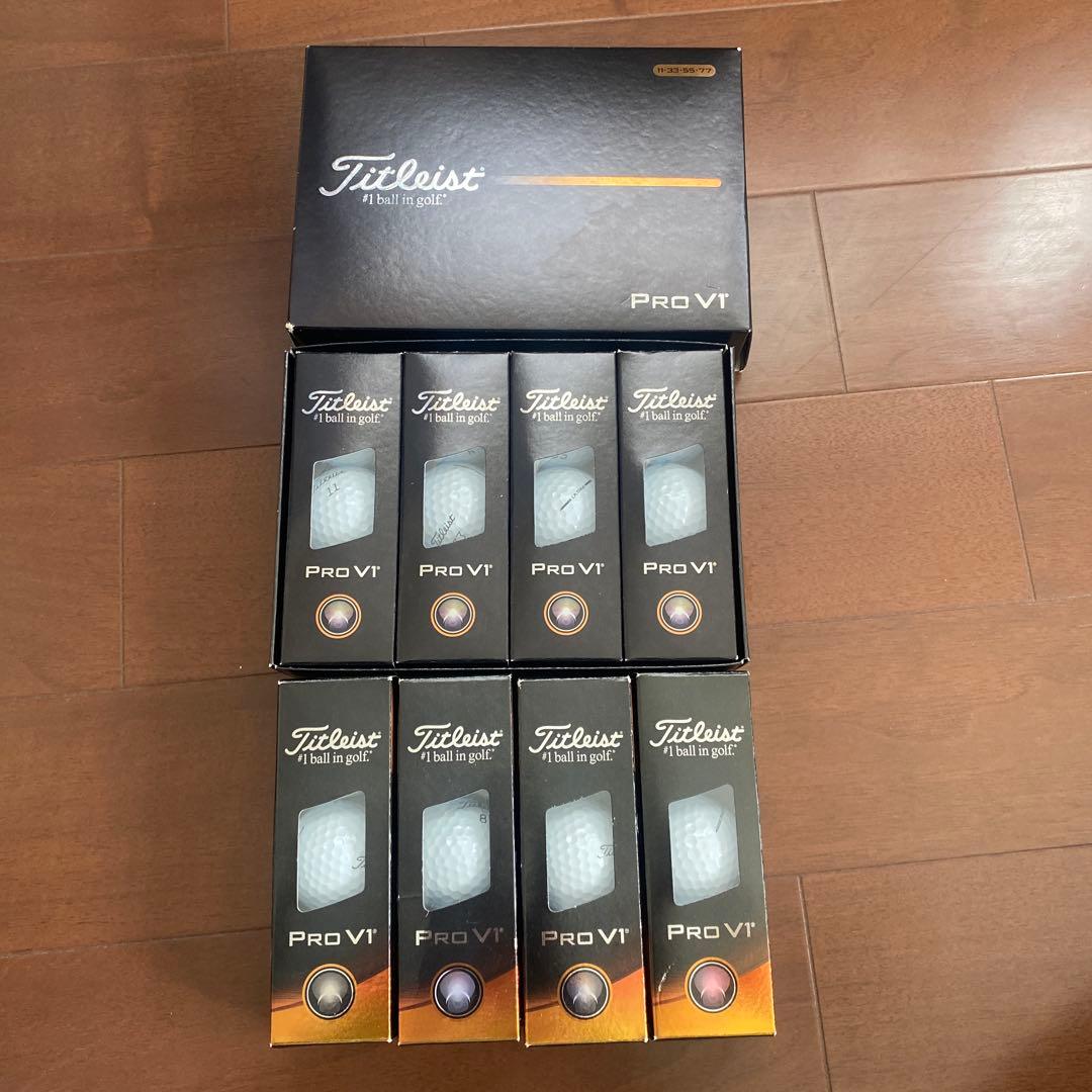 【aunogakuwari 】Titleist Pro V1 ゴルフボール