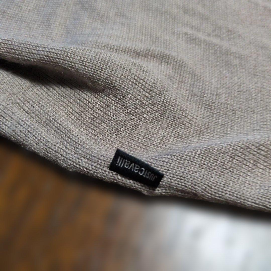 Cavalli 羽根付きニットベスト 42