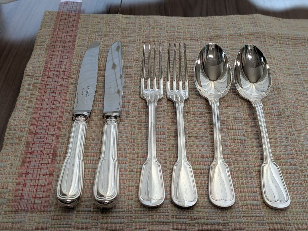【美品】クリストフル ナイフ/フォーク/スプーン各2セット