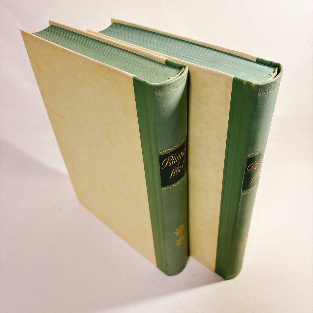 美しい植物画 Elsa Felsko 植物図鑑2冊 Blumen 洋書 すずらん