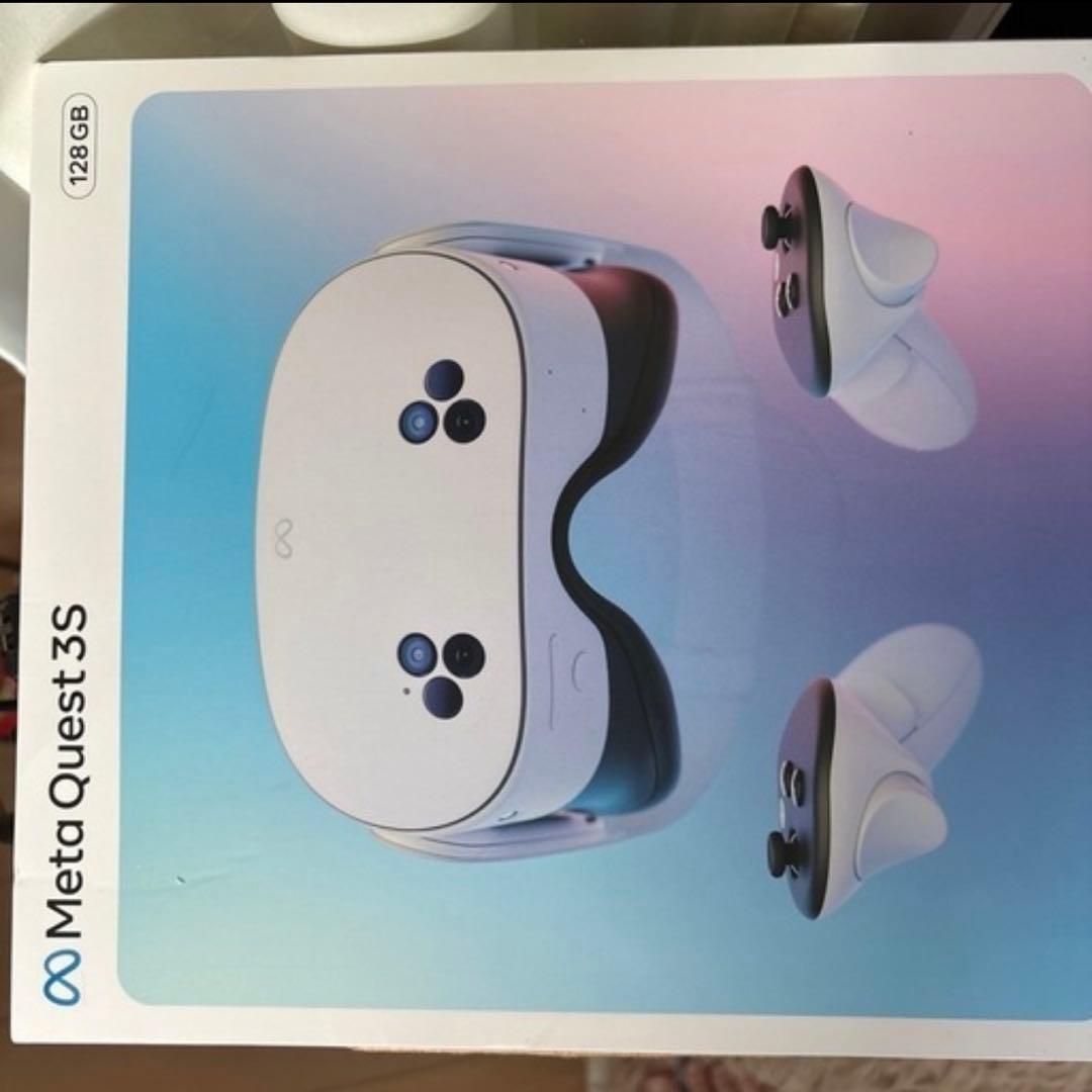  Quest 3S VRヘッドセット 128GB + リンクケーブル