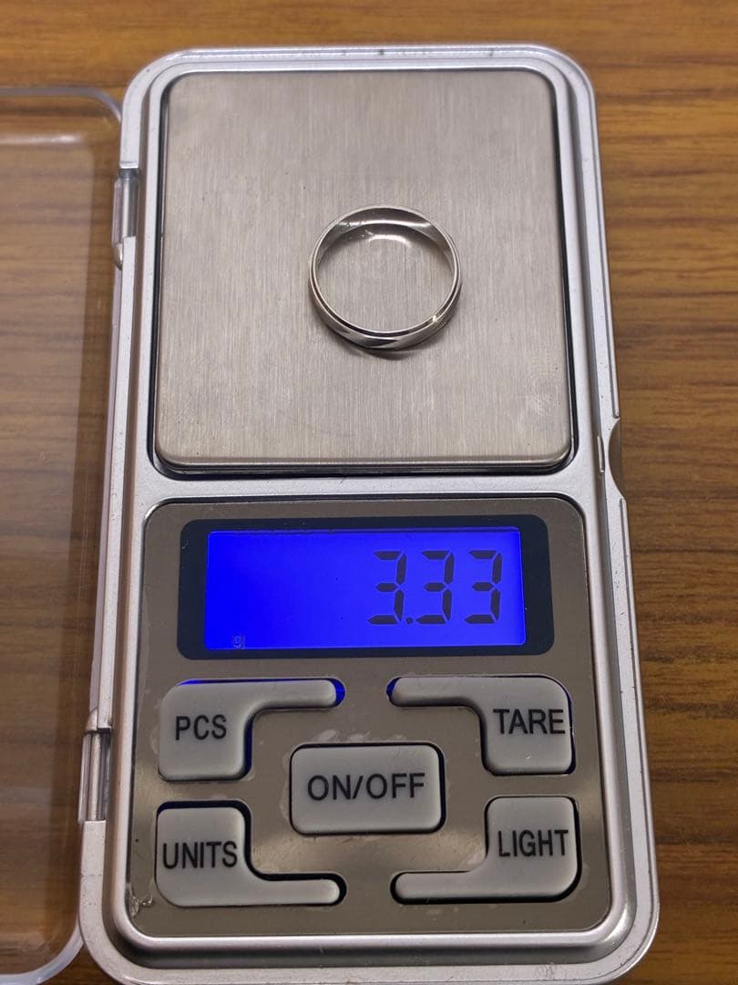 リング　Pt900　12,5号