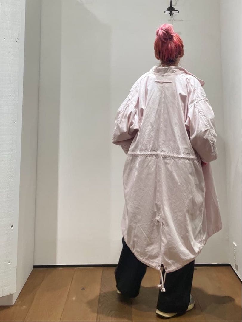 【新品未使用】 TICCA ティッカ ミリタリー モッズコート ピンク