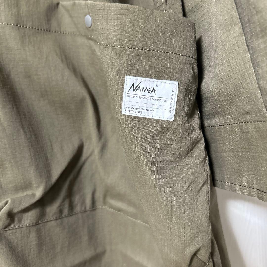 ナンガ　タキビリップストップキャンプシャツドレス　新品　M